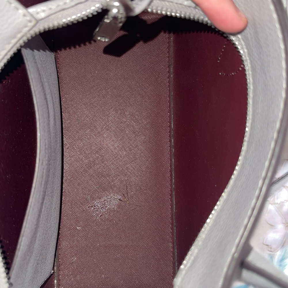 Kate Spade Eva Small Zip Top Satchel - Grey - Picture 5 of 11